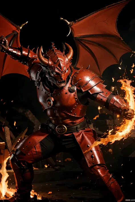  a dragonoid berserk form blazing fire surrounding area cool wallpaper, fierce, chinese new year