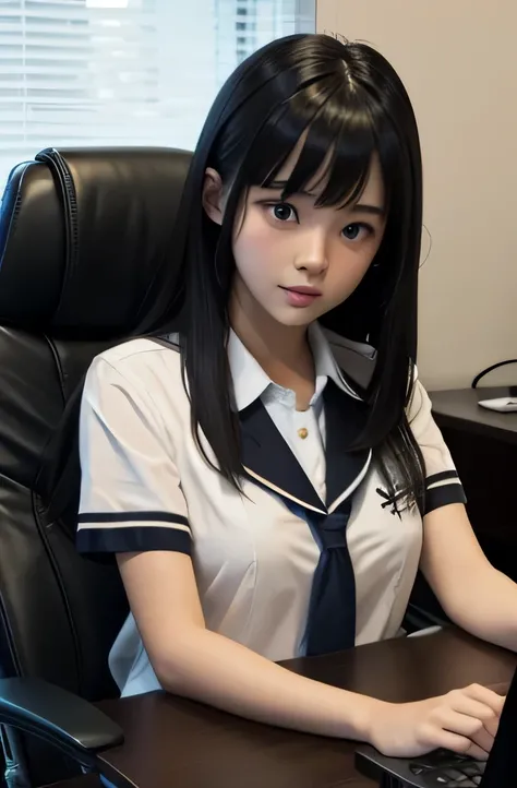 One full body mannequin deep kisses the computer,That mannequin is Erika Ikuta.,That mannequin is 16 years old.,The height of the mannequin is 165cm,mannequin color&#39;my face is white.,mannequin color&#39;The body is pure white.,The mannequin has black h...