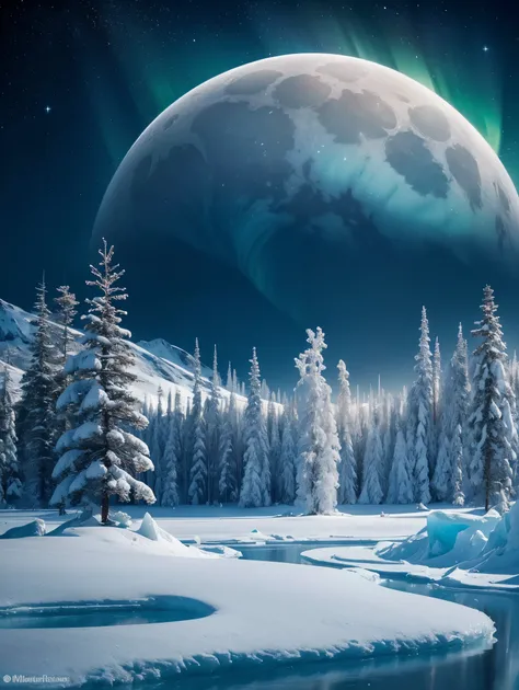 Winter landscapes around our ultra secret base