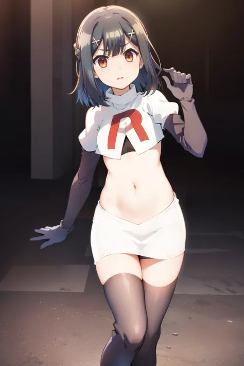 masterpiece, best quality, (colorful),(delicate eyes and face), volumetric light, ray tracing, extremely detailed CG unity 8k wallpaper, miyu edelfelt, magicalgirluniform, 1girl, solo, breasts, looking at viewer, twintails, small breasts, magical girl, x h...