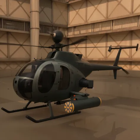 little bird, helicopter, war helicopter, weapons, missiles