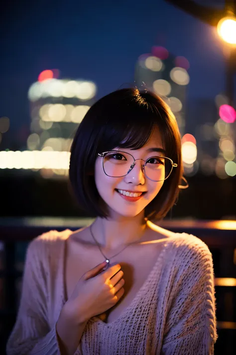 Japan girls in casual clothes、pay attention to the audience、Tokyo cityscape at night、(highest quality、master masterpiece)))、HD Fine、very detailed、master masterpiece、movie lighting、(8K、highest quality、master masterpiece:1.2)、(realistic、Photoreal:1.37) High ...