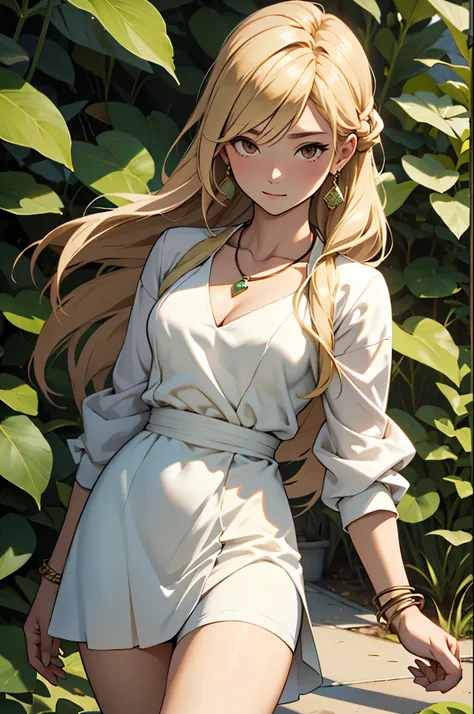 Appearance: Haruka is a young girl with long blonde hair and brown eyes.. She is not tall, but has a slender and graceful figure. Her face expresses kindness and warmth.

Cloth: She prefers to wear bright and feminine outfits - dresses, skirts, blouses. Sh...