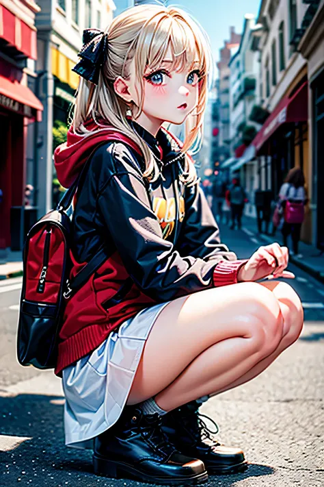 highest quality, detailed background, girl, ,Euro_street, random_wear,