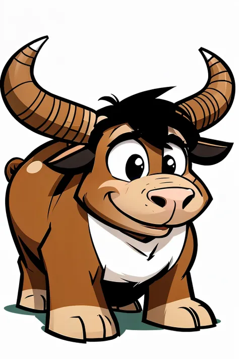 Cartoon bull