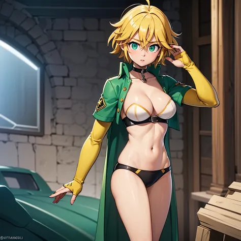 Meliodas in female version with medium breasts ((ultra qualidade 16k))