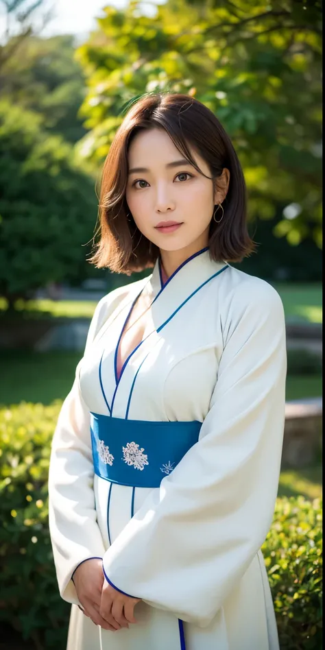 Wear Yong Yong’s gorgeous Hanfu，Late night starry sky，Extremely realistic，stand up straight，Hold your chest out，The most beautiful woman here，4086kbit，Extreme details，The truth of the skin and the texture of the skin，plenty of sunshine，Yua Mikami，，Yui Arag...