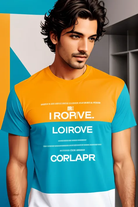 A T-shirt bearing the bold text "I Love Gorakhpur" with a strong, distinctive font, (vibrant colors:1.1), (clear text:1.2), (smooth surface:1.3), (intricately designed:1.1), hdr, (visually appealing:1.2), cinematic shot, (well-lit:1.1), centered.

This T-s...