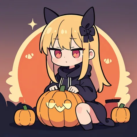 Russian pumpkin girl