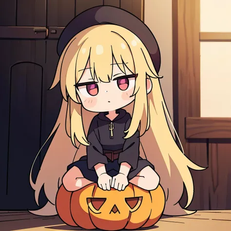 Russian pumpkin girl