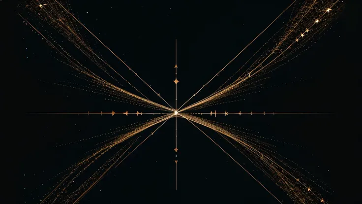 Constellation shapes connected by lines, symbolizing networking and the exploration of new possibilities.