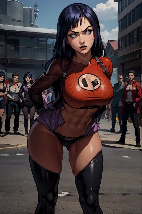 Hinata Hyuga, Extremamente Realista, sexy, muito linda, bunda grande, bunda empinada, pernas grossas, Fitness