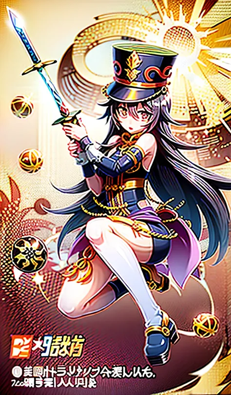 Cartoon character wearing sword and hat holding ball in front of sun, ayaka Genshin impact, keqing from Genshin impact, zhongli from Genshin impact, ayaka game Genshin impact, Genshin, Genshin impact character, Genshin impact, Kushat Krenz criticizes women...