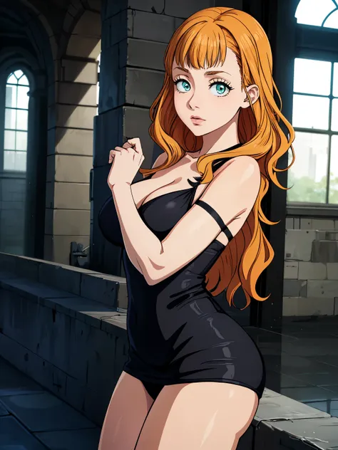 ((masterpiece)), (best quality),, official art, extremely detailed CG unity 8k wallpaper, highly detailed, shiny skin, Depth of field, vivid color,, 1girl, (curvy:1.0), (full body:0.8), girl wearing skirt or dress, sexy , portrait sophie mudd, casual pose,...