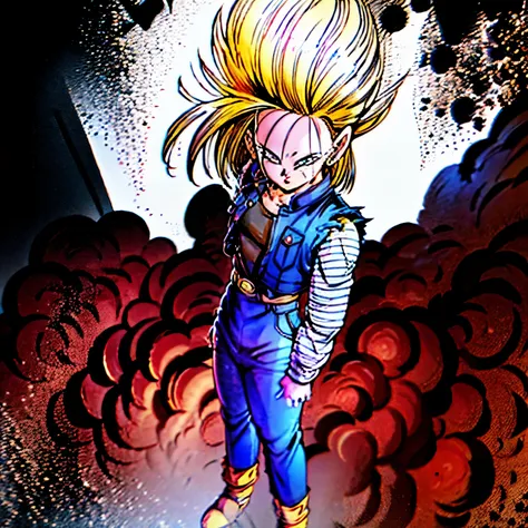 android 18 transando