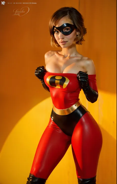 natalie portman became elastigirl, black hero mask