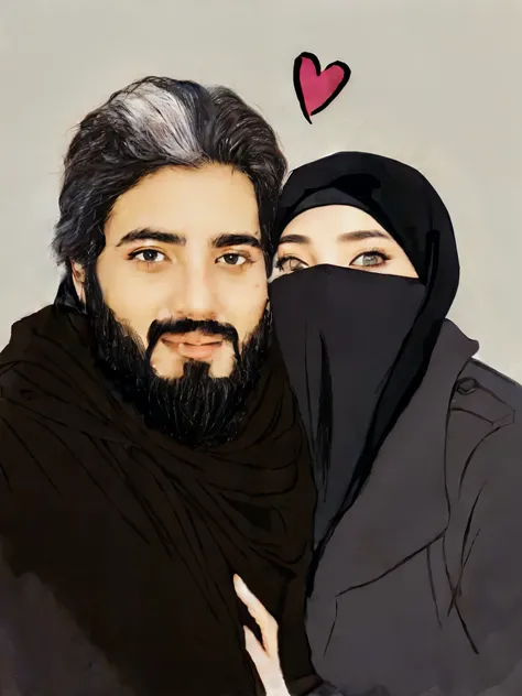 Muslim couples romantic 