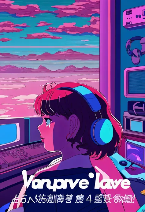 Screen close-up，There is a picture of a person on it, vaporwave nostalgia, very vaporwave, maximalist vaporwave, vaporwave, vaporwave!, vaporwave aesthetics, cyberpunk vaporwave, 90s aesthetic, vaporwave art, 90s aesthetic, 90s aesthetic, hip hop vaporwave...