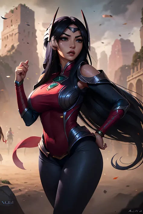 irelia, , muy detallado, alta calidad, obra maestra, hermoso, 1 chica, solo, irelia