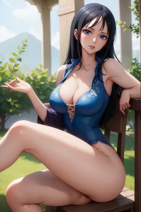 (masterpiece:1.3),(highly detailed:1.3),(highres:1.1),best quality,Ultra-detail, Nico Robin