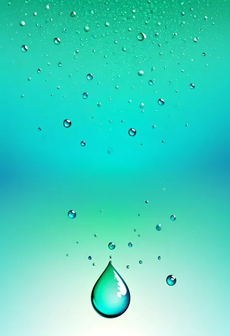 30 water drops on a white background, Dotグラデーション, gradient white blue green, Gradient Cyan to blue, Gradient Cyan, turquoise blue gradation, varying Dot, Dot abstract, Dot, Gradient Light Blue, colored Dot, halftone Dot, Blue and cyan colors, round backgro...