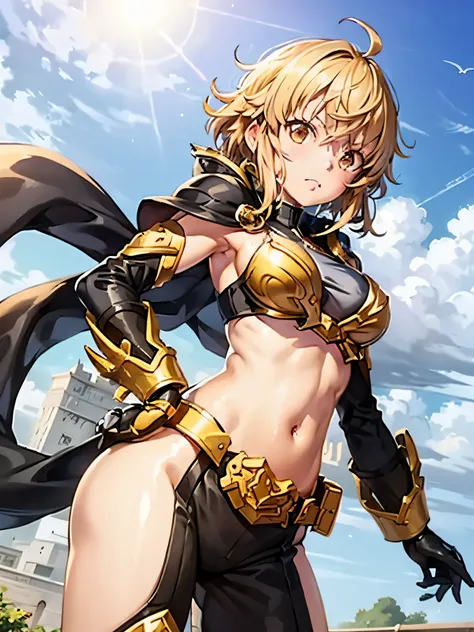 highest quality, Super detailed, 1 girl, Argo, Argo the rat, short hair, orange eyes, Pure, bikini arms ,
