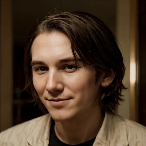 Paul Dano, happy