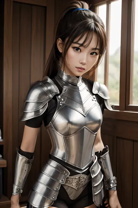 silver leather armor