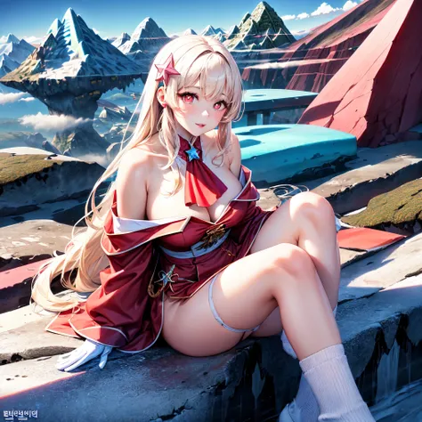 official art, masterpiece, sharp focueautiful gorgeous cute Korean woman:1.3), (beautiful cute korean:1.3), (beautiful and aesthetic:1.4), korean beauty, Delicate and beautiful hair and eyes and face, realistic, ultra detailed, beautiful girl, blue sky, gl...