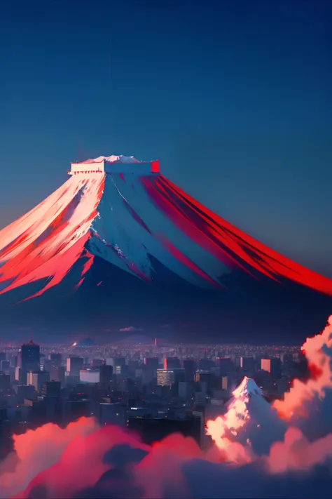 monte fuji, tokyo