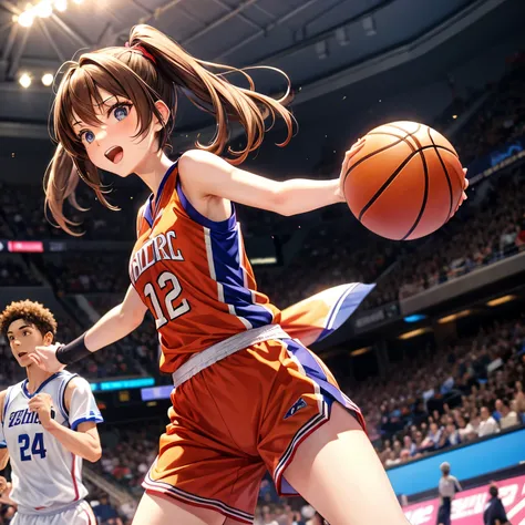 anime　basketball　girl