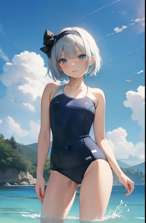 school swimsuit、Youmu