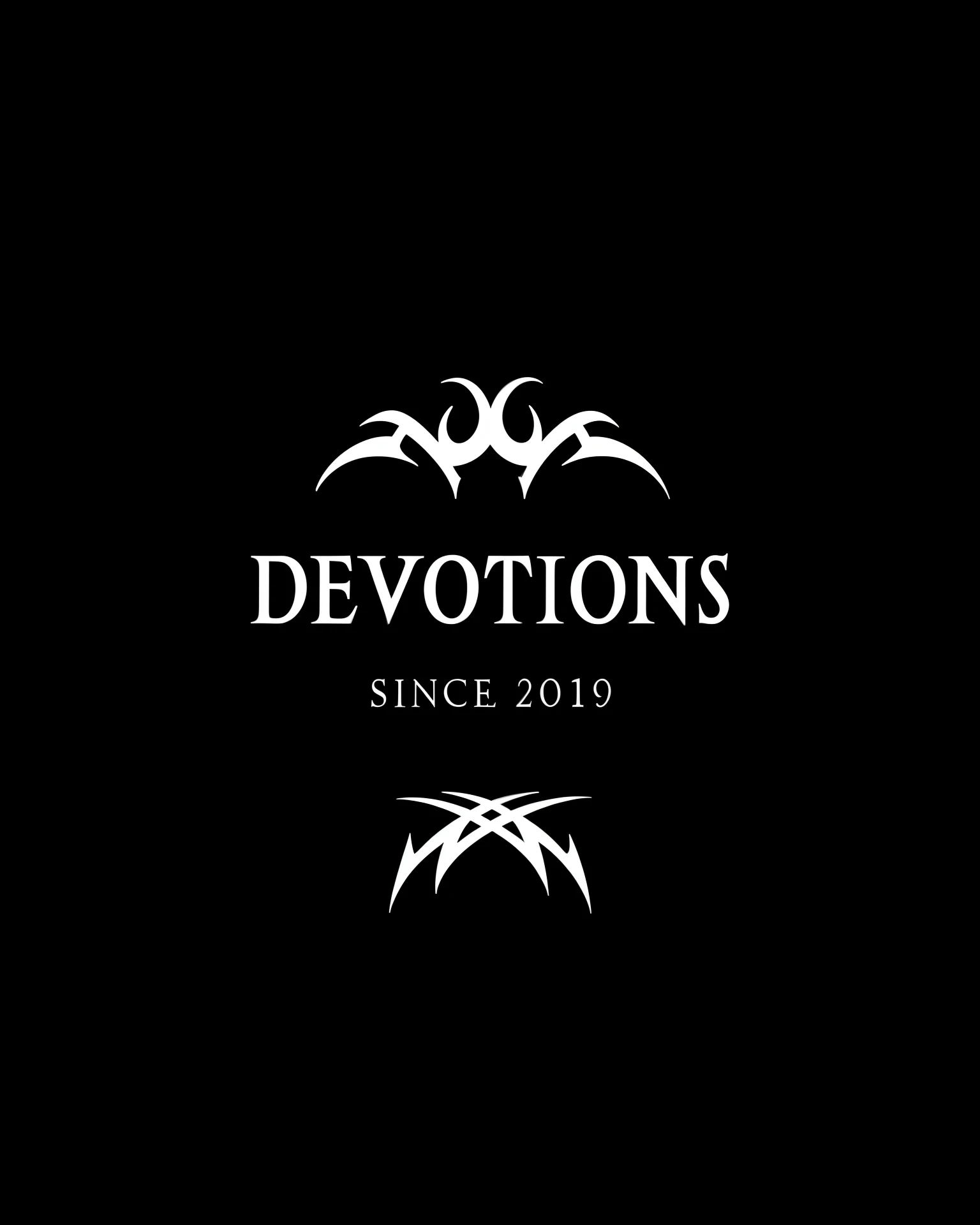 a close up of a black background with a white logo, devotions, black and white logo, vectorized logo style, minimalistic logo, logotype design, illustration daily deviation, black metal logos, simple logo, black metal band logo, daily deviation on devianta...