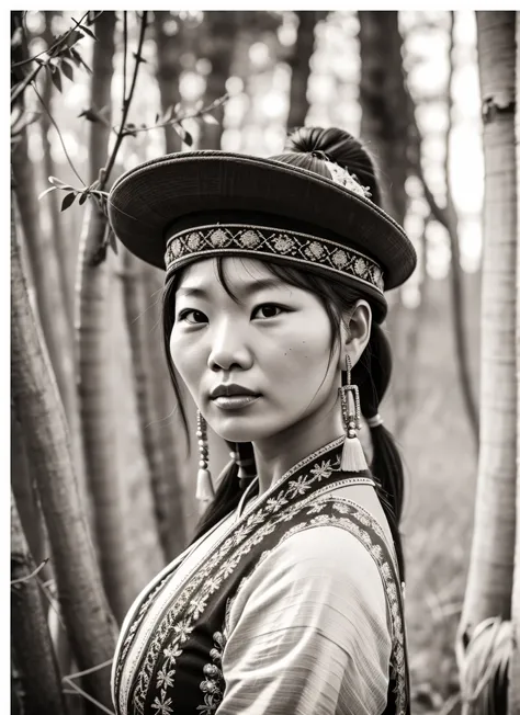 mongolian woman