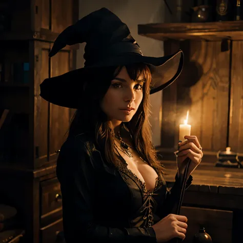 a fantasy witch