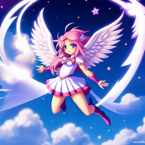 Flying Magical Girl