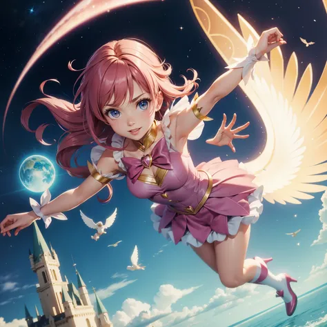 Flying Magical Girl