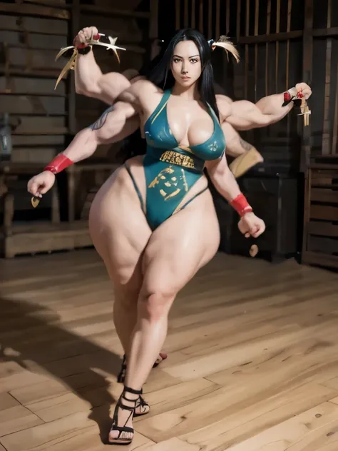 (Nico robin one piece many muscular arms)), bright red hair , thick, many extra arms, thick, muscular, many arms everywhere, feet everywhere, complete hands and arms, many muscular arms, thousand hands,bedroom, many arms, extra arms, many arms, thousands o...