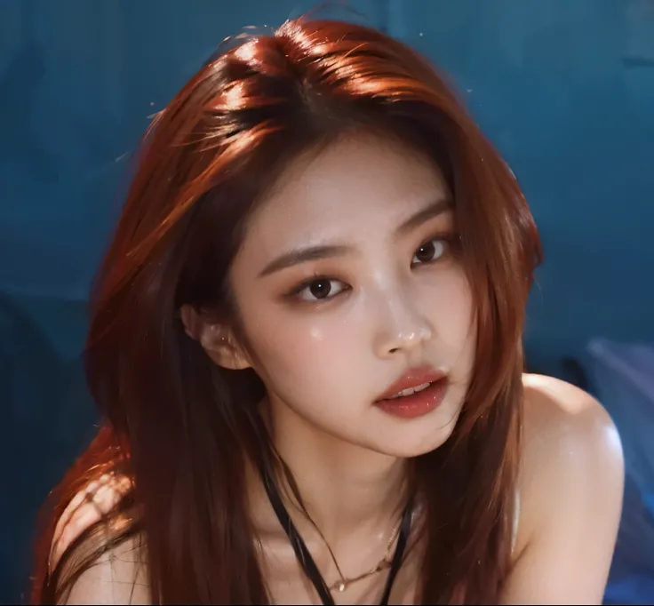 Jennie Kim ruiva