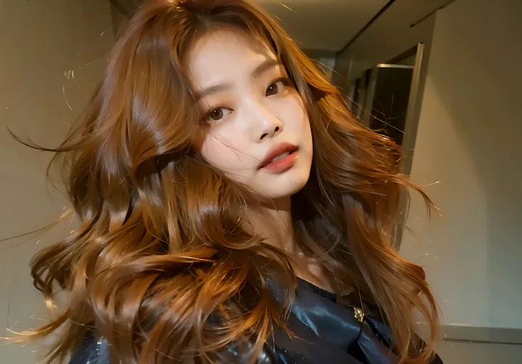 Jennie Kim ruiva