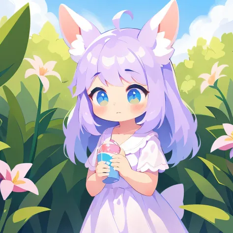 Heres another adorable OC for you to consider creating:

**Lavender "Lily" Bloom**

Lavender "Lily" Bloom is the girl who seems to always be surrounded by a cloud of glitter and pastel hues. With her long, lavender-colored hair and sweet, innocent demeanor...