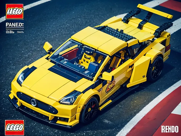 lego toy car poster