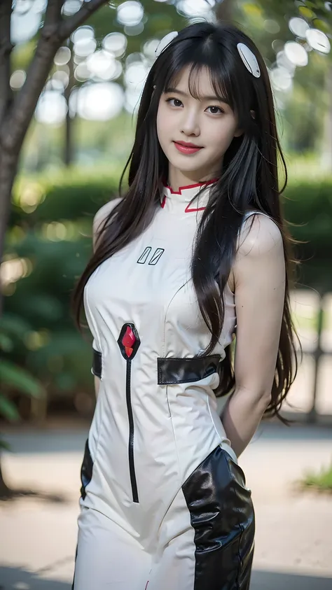best quality, natural lighting, masterpiece, 1 girl, perfect beautiful face, (photo photo:1.3), edge lighting, photography lighting, (high detail skin:1.2), 8k ultra hd, DSLR, high quality, high resolution, white skin, detailed textured skin, 3/4 body in f...