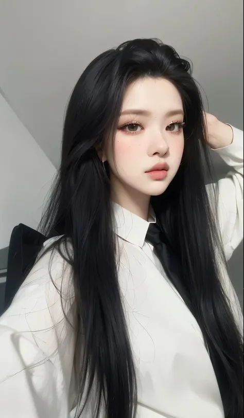 best quality,ultra-detailed,realistic (Jennie:1.2),HDR,UHD,studio lighting,professional,vivid colors,portraits,beautiful detailed eyes,beautiful detailed lips,extremely detailed eyes and face,long eyelashes,fashionable outfit,confident stance,stylish backg...
