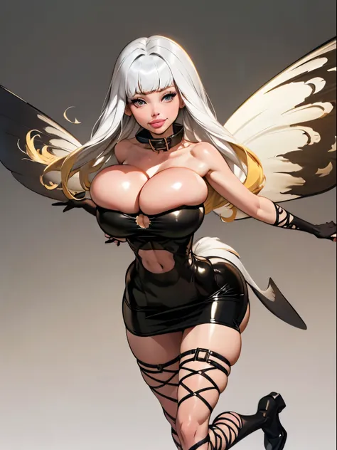 (masterpiece, top quality, best quality, official art, beautiful and aesthetic:1.2), (1girl:1.3), (Airy), (bravely default), white hair, extremely detailed, portrait, ((navel cutout)), (slendered abs:1.4), bravely default, fairy from bravely default, (Alet...