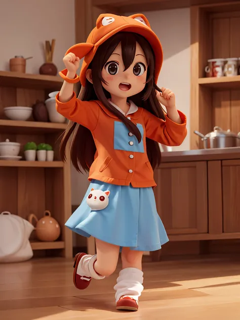 anime style "Umaru cha"