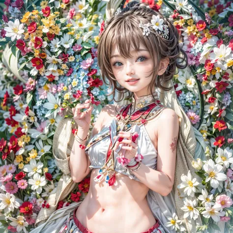 (SFW, White and Red, Ultra-detailed masterpiece:1.2, Exposed:1.2), (nipple:-0.99), (Acutance:0.8), (many sexy junior idols in group photograph), (((Extremely Detailed KAWAII face variations), joyful expression variations)), { Open Cleavage | Navel | pretty...