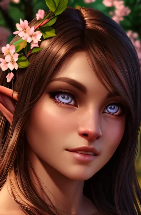 (Beautiful elven druid girl 1.3) hugs a large black wolf that looks like a person (masterpiece, Best quality, ultra detailed, beautiful detailed bright eyes:1.2), better lighting, (Best shadow, very gentle and beautiful, blossom, Iridescent), masterpiece, ...