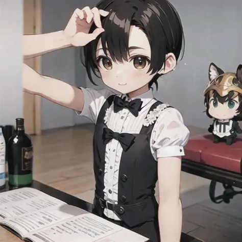 正装少年