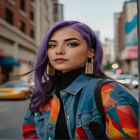 purple hair  lilac hair, purple hair, colored hair, lavender hair, violet hair, she has purple hair, dyed hair, color portrait, colorful hair, pastel hair, flowing purple hair, purple long hair, long purple hair, long wavy purple hair, long light purple ha...